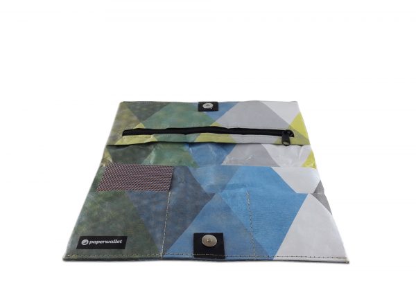 Azumi Triangles Tyvek® Clutch Wallet