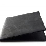 Black Tyvek® Flat Wallet