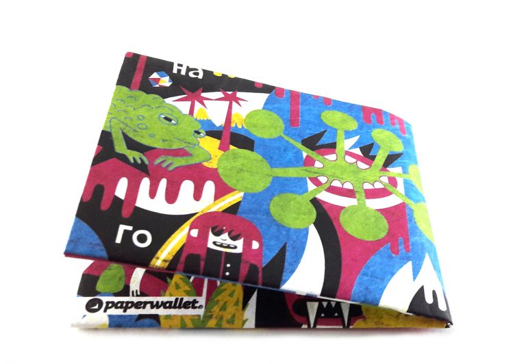 Roman Klonek Wild Forest Tyvek® Slim Wallet Roman Klonek Wild Forest Tyvek® Slim Wallet
