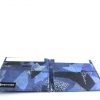 Blue Camo Tyvek® Flat Wallet W/RFID