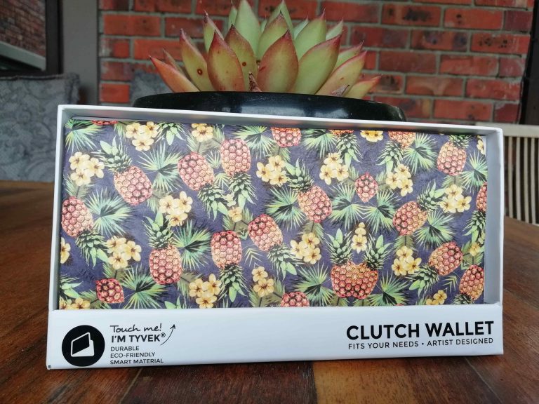 Tropical Pine Tyvek® Clutch Wallet