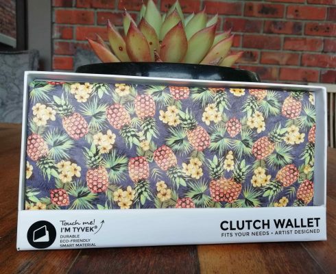 Tropical Pine Tyvek® Clutch Wallet