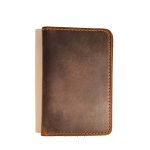 Brown Leather Card Wallet